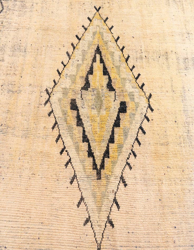 Detail image of 9' x 11' 8  Hand Knotted Moroccan Wool Rug