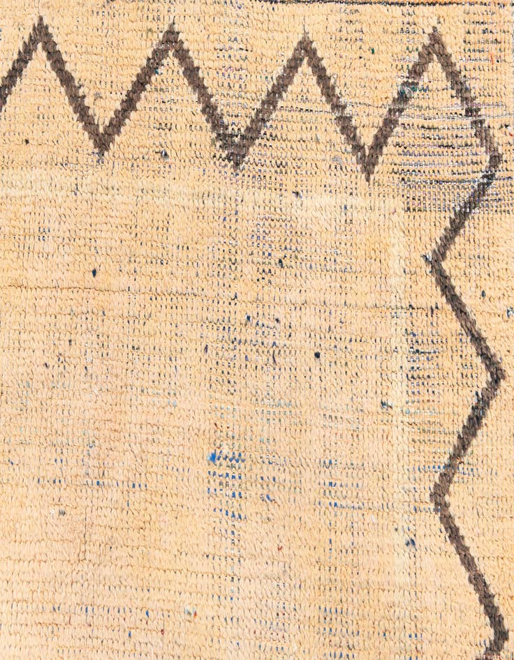 Detail image of 9' x 11' 8  Hand Knotted Moroccan Wool Rug
