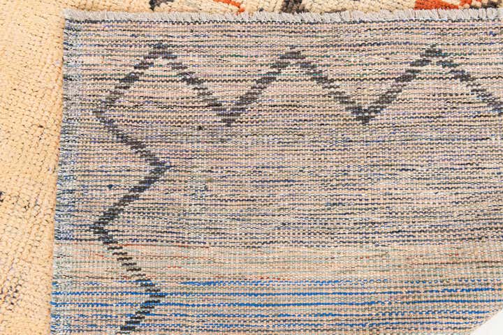 9' x 11' 8 Hand Knotted Moroccan Wool Rug