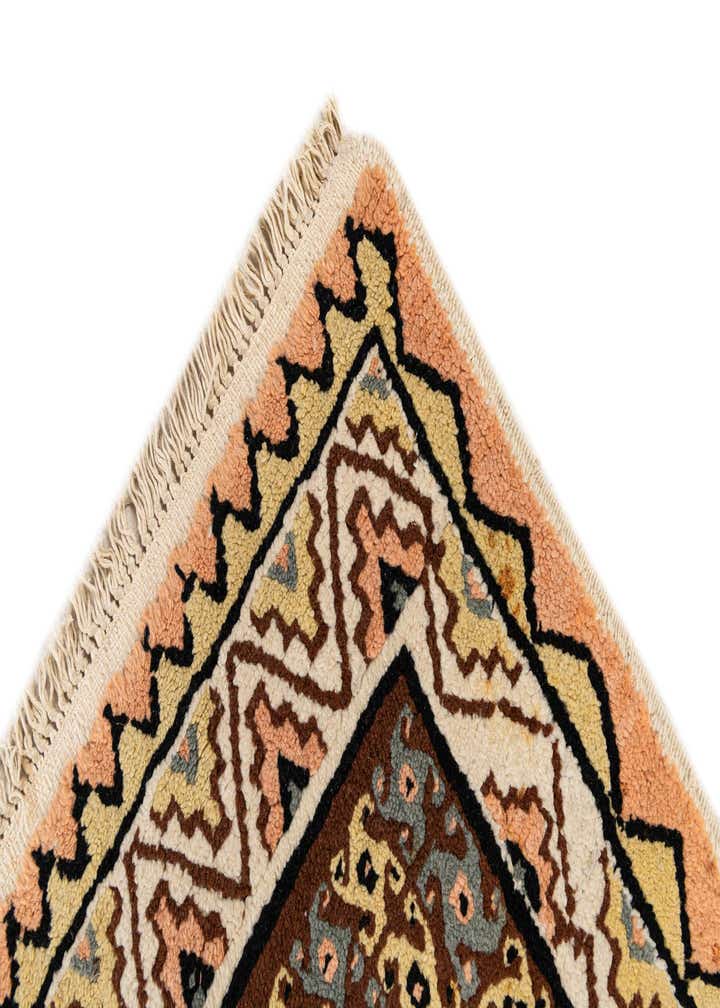 3' 6 x 6' 5 Hand Knotted Moroccan Wool Rug