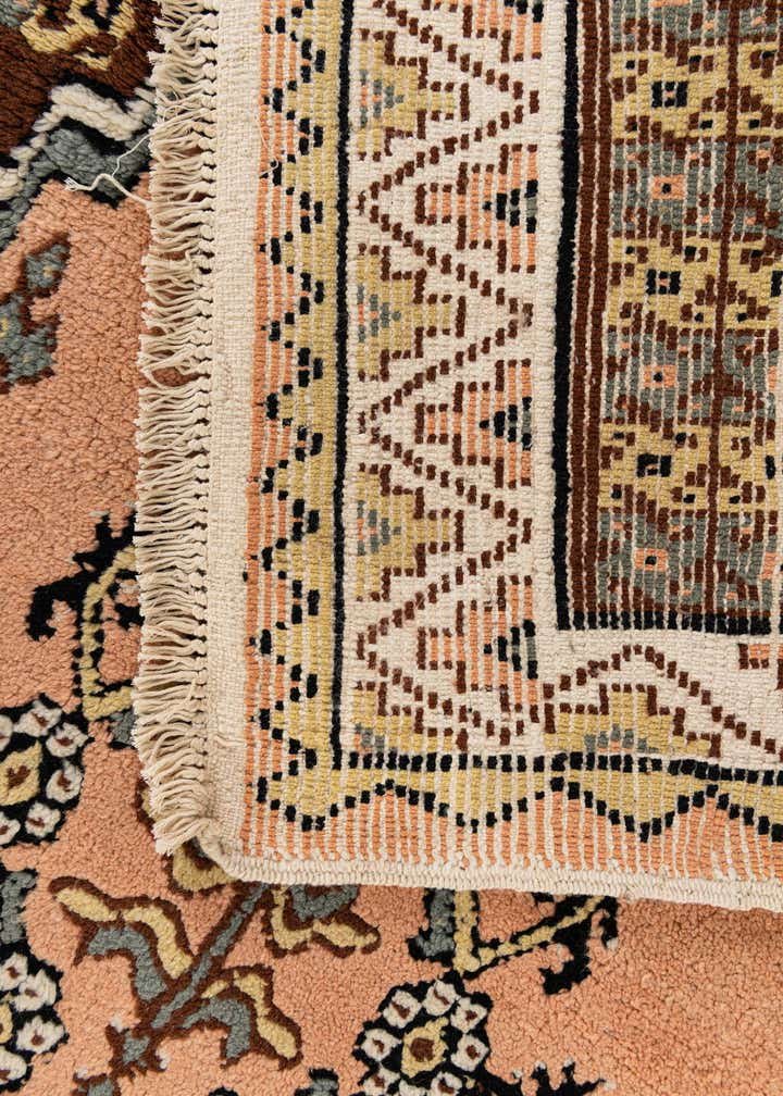 3' 6 x 6' 5 Hand Knotted Moroccan Wool Rug