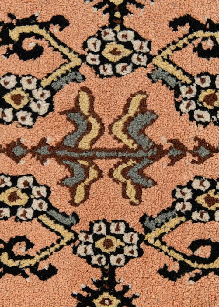 3' 6 x 6' 5 Hand Knotted Moroccan Wool Rug