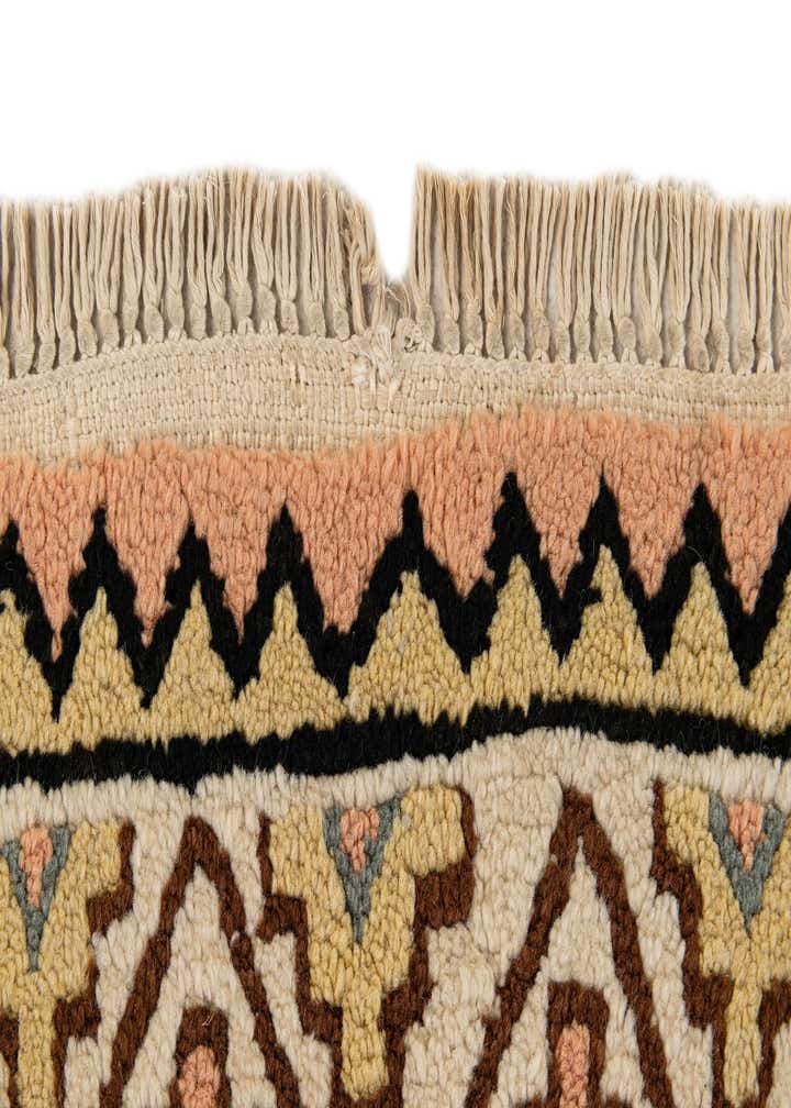 3' 6 x 6' 5 Hand Knotted Moroccan Wool Rug