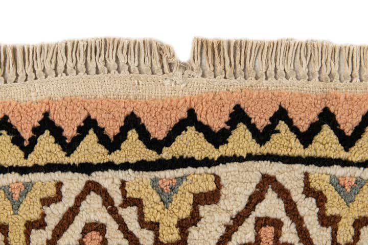 3' 6 x 6' 5 Hand Knotted Moroccan Wool Rug