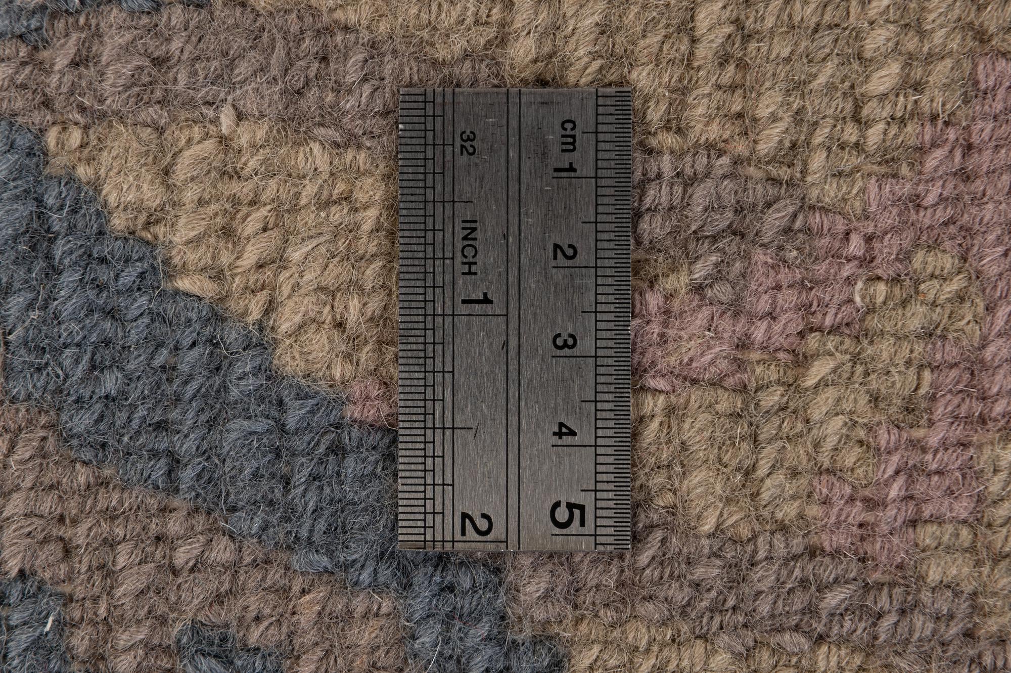 6' 6 x 9' 7 Hand Knotted Nepal Wool Rug