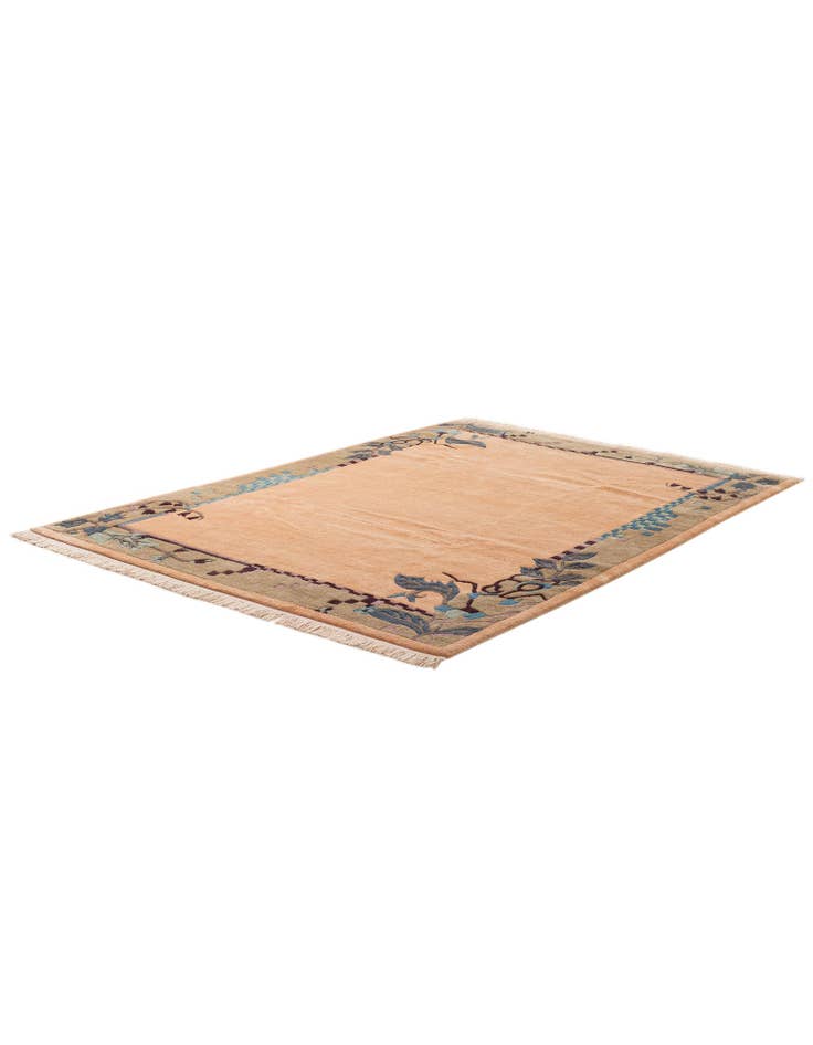 Detail image of 6' 6 x 9' 7  Hand Knotted Nepal Wool Rug