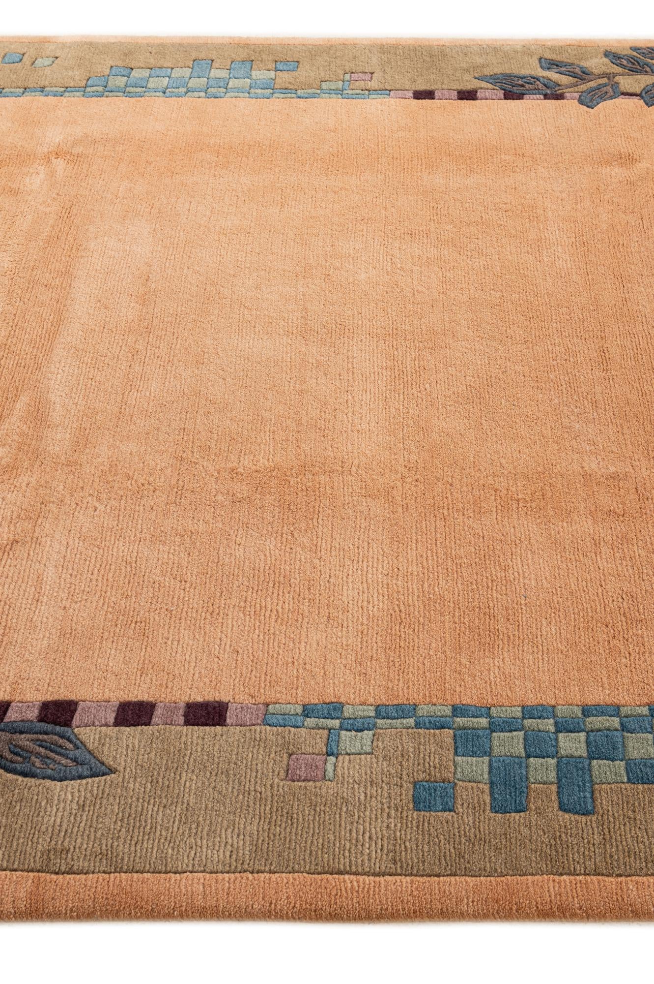 6' 6 x 9' 7 Hand Knotted Nepal Wool Rug