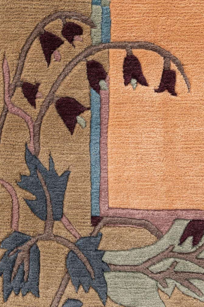 6' 6 x 9' 7 Hand Knotted Nepal Wool Rug