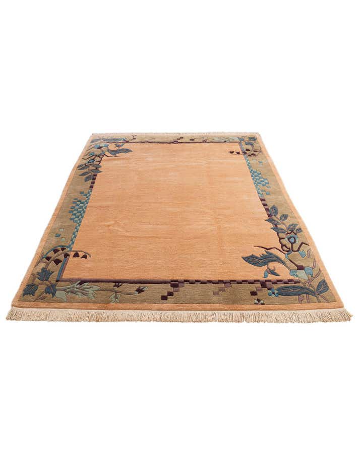 6' 6 x 9' 9 Hand Knotted Nepal Wool Rug