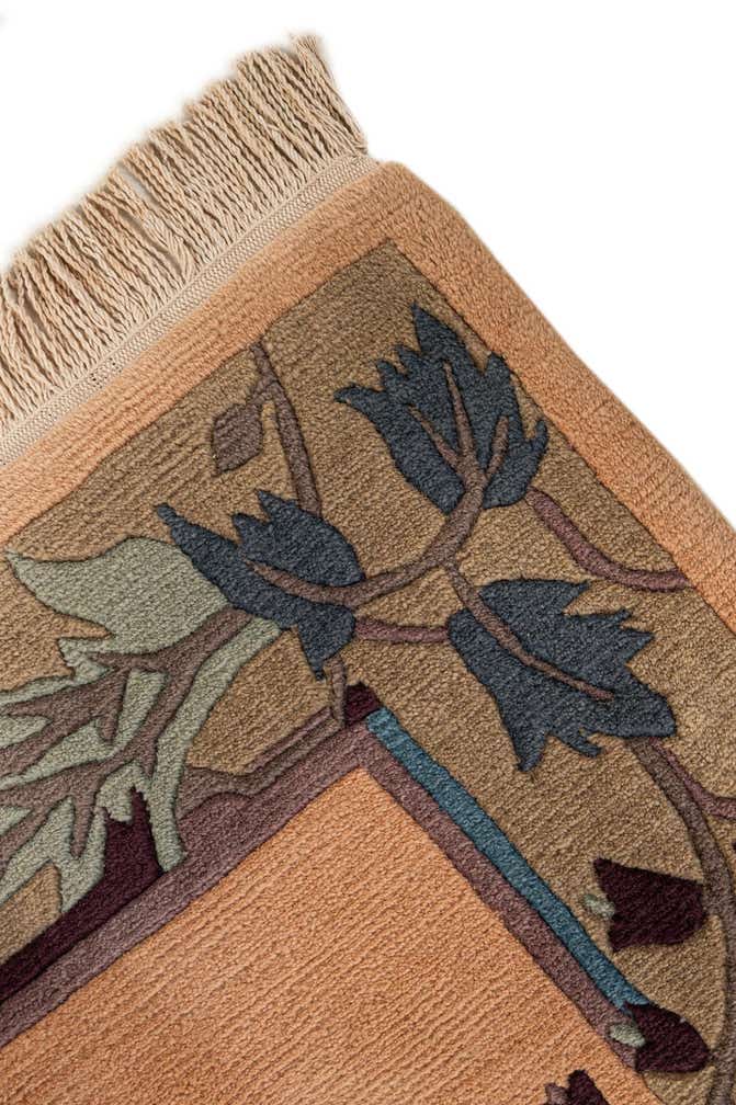 6' 6 x 9' 9 Hand Knotted Nepal Wool Rug