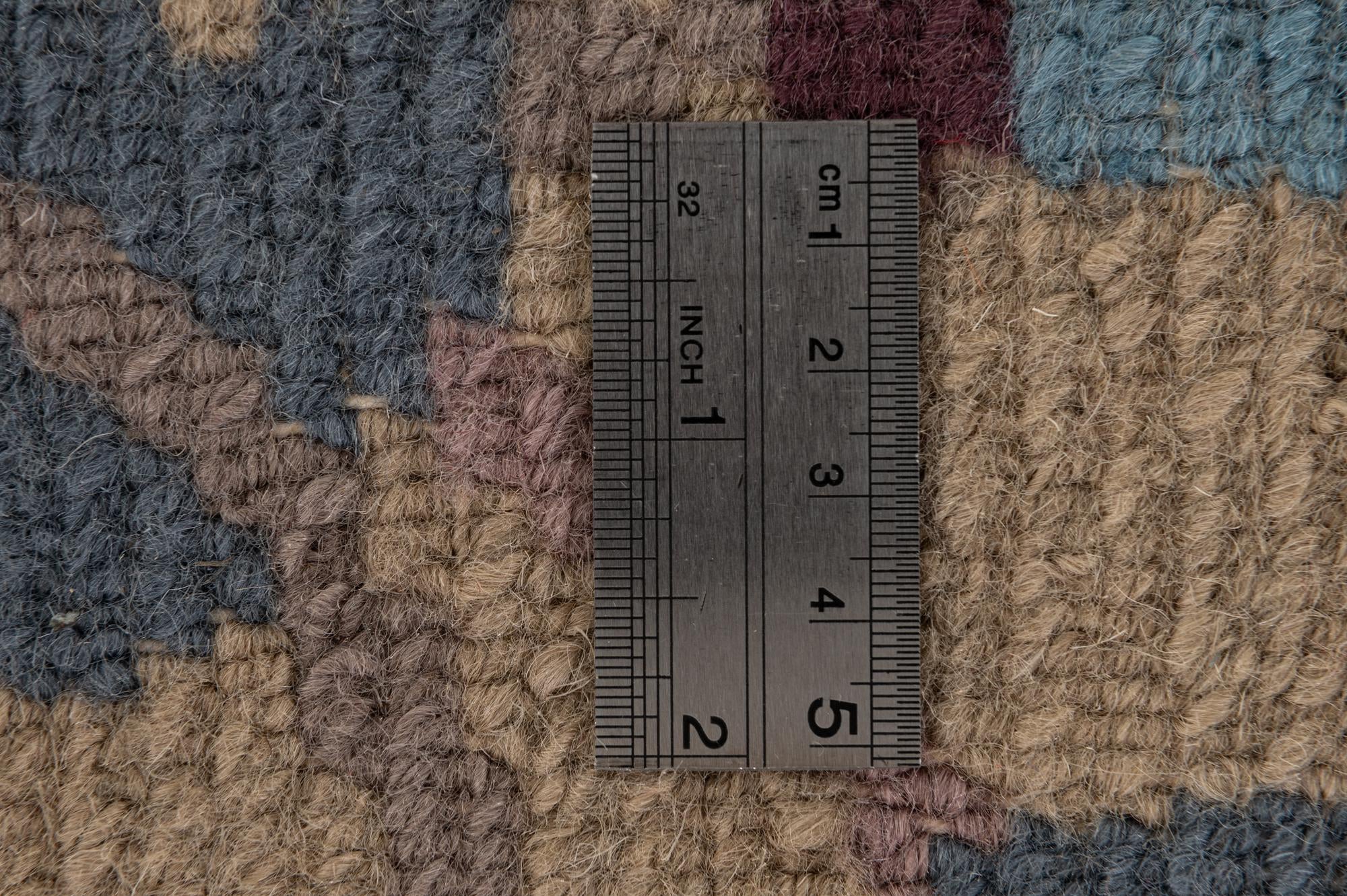 6' 6 x 9' 9 Hand Knotted Nepal Wool Rug