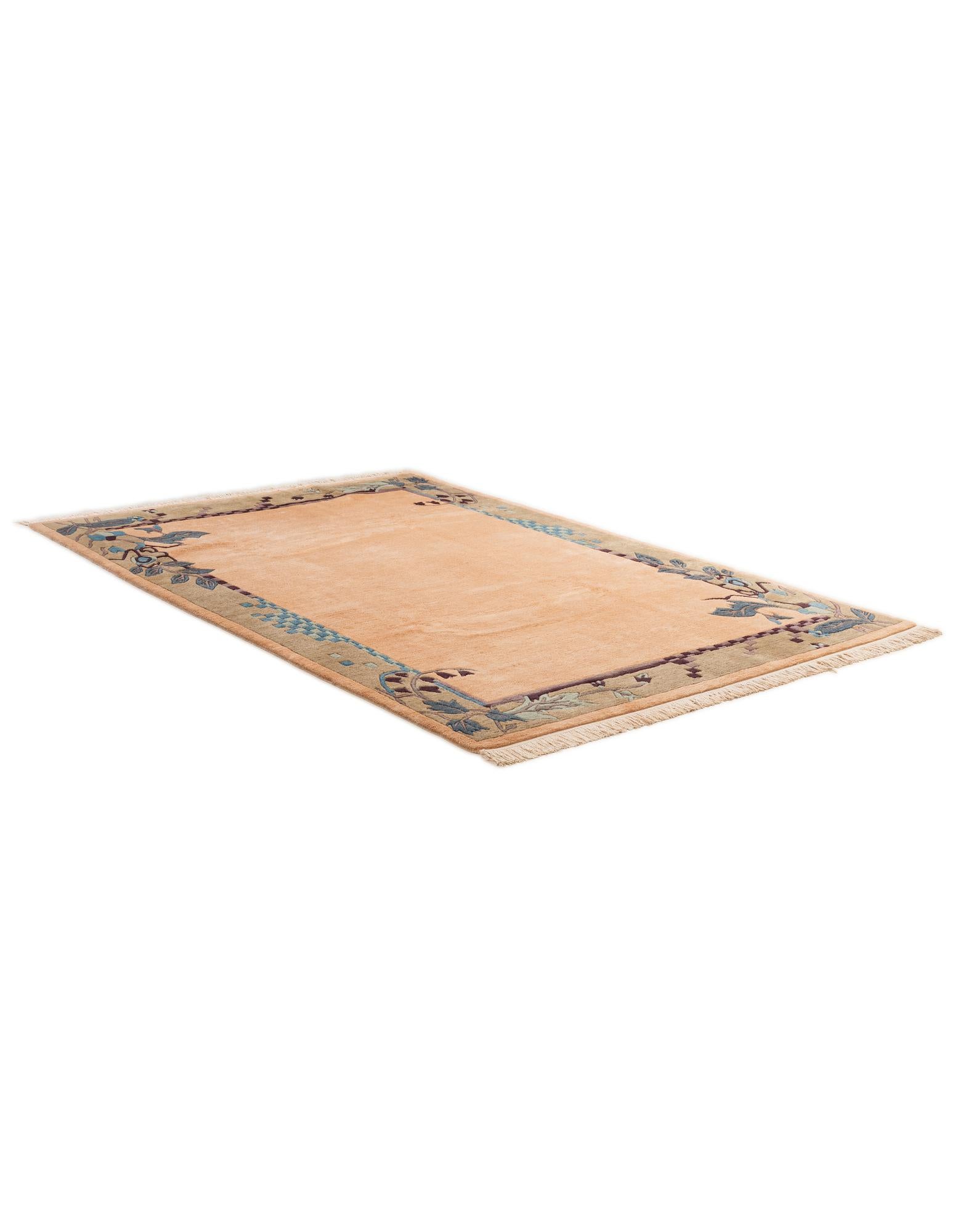6' 6 x 9' 9 Hand Knotted Nepal Wool Rug