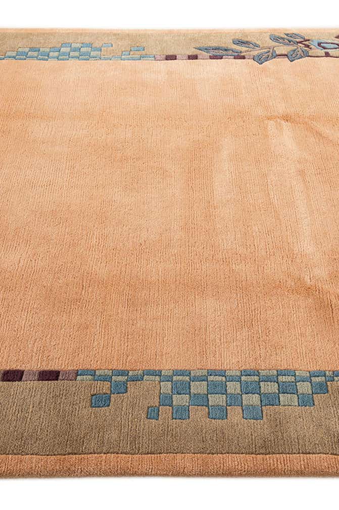 6' 6 x 9' 9 Hand Knotted Nepal Wool Rug