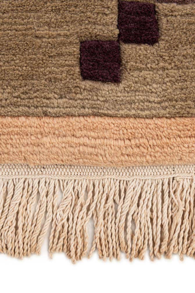 6' 6 x 9' 9 Hand Knotted Nepal Wool Rug