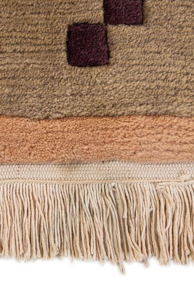 6' 6 x 9' 9 Hand Knotted Nepal Wool Rug