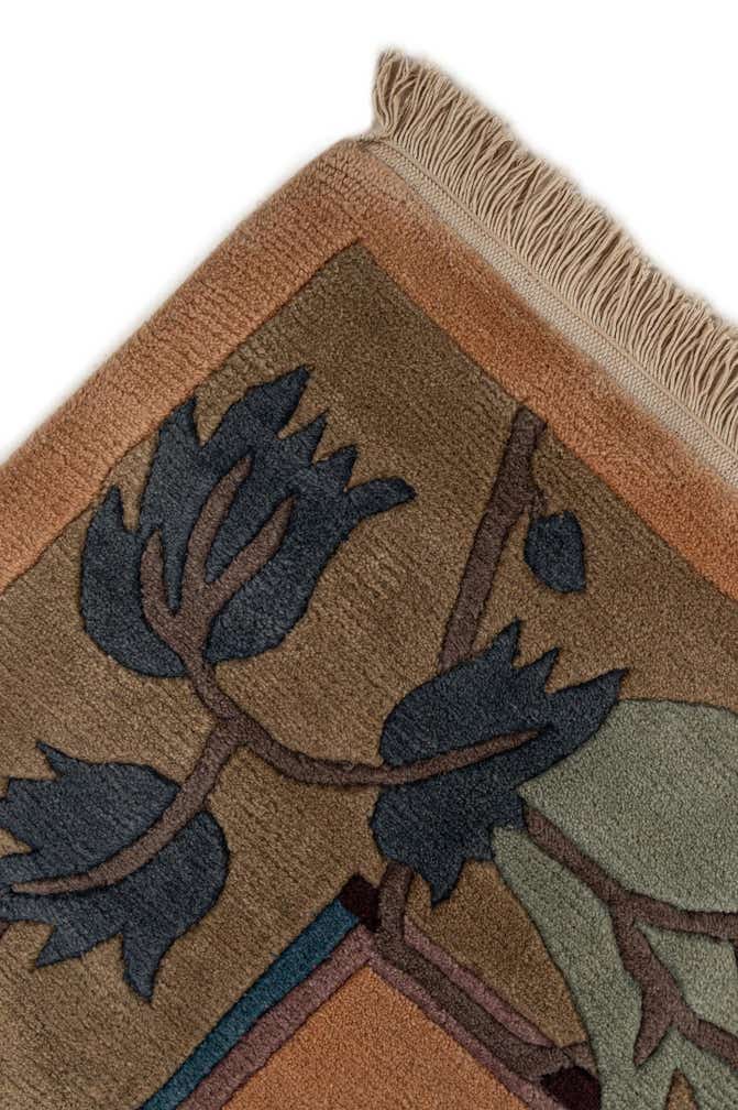 8' 2 x 11' 4 Hand Knotted Nepal Wool Rug