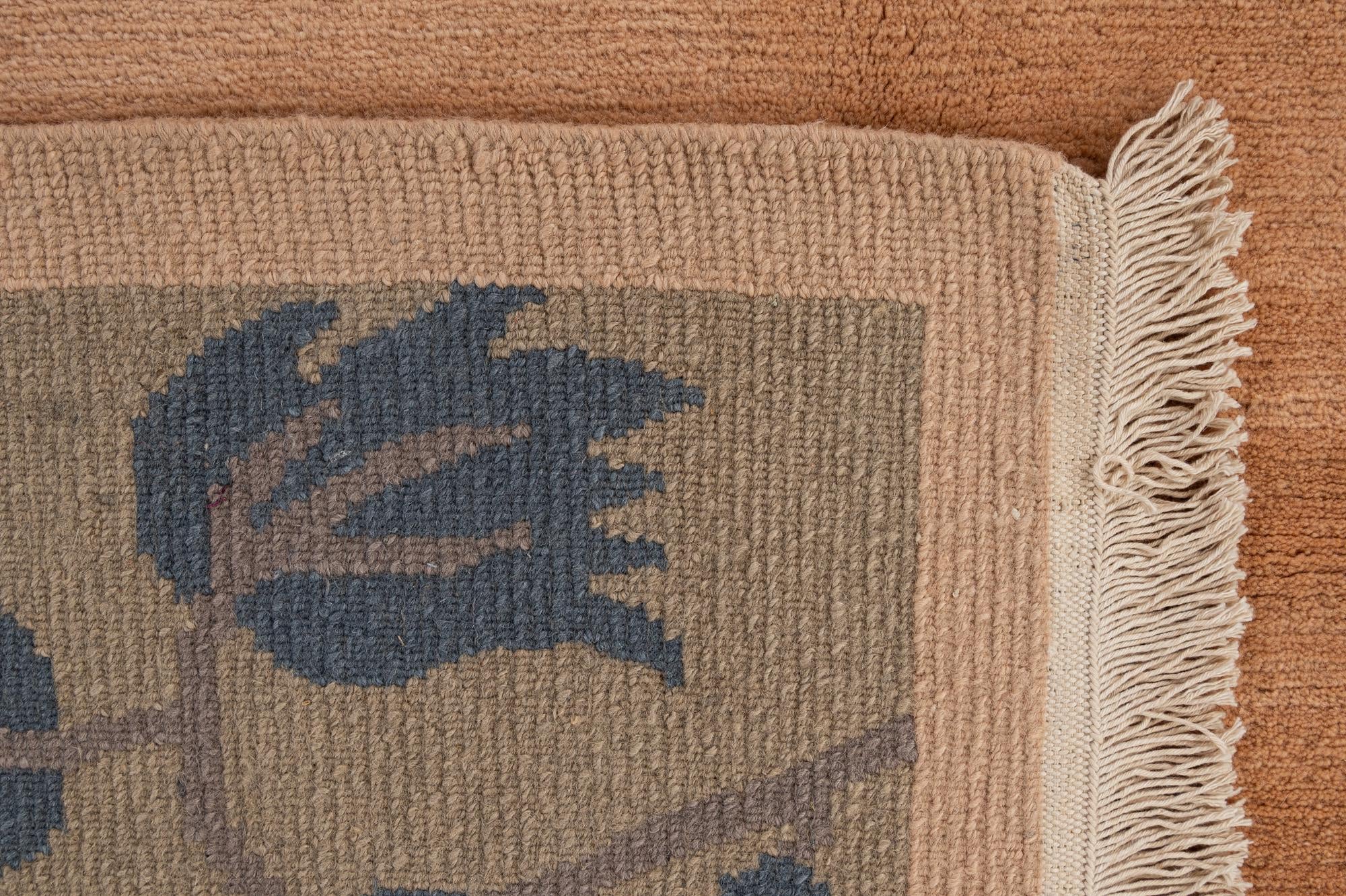 8' 2 x 11' 4 Hand Knotted Nepal Wool Rug