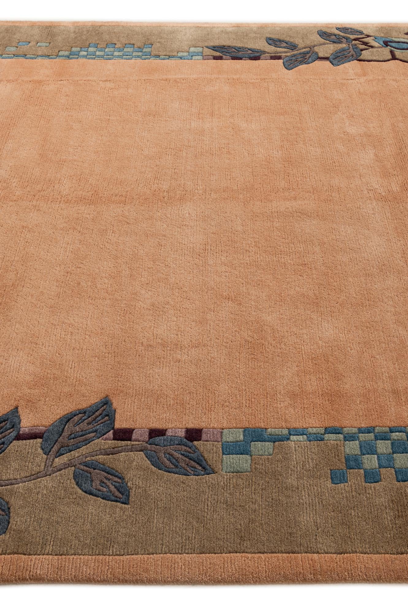 8' 2 x 11' 4 Hand Knotted Nepal Wool Rug