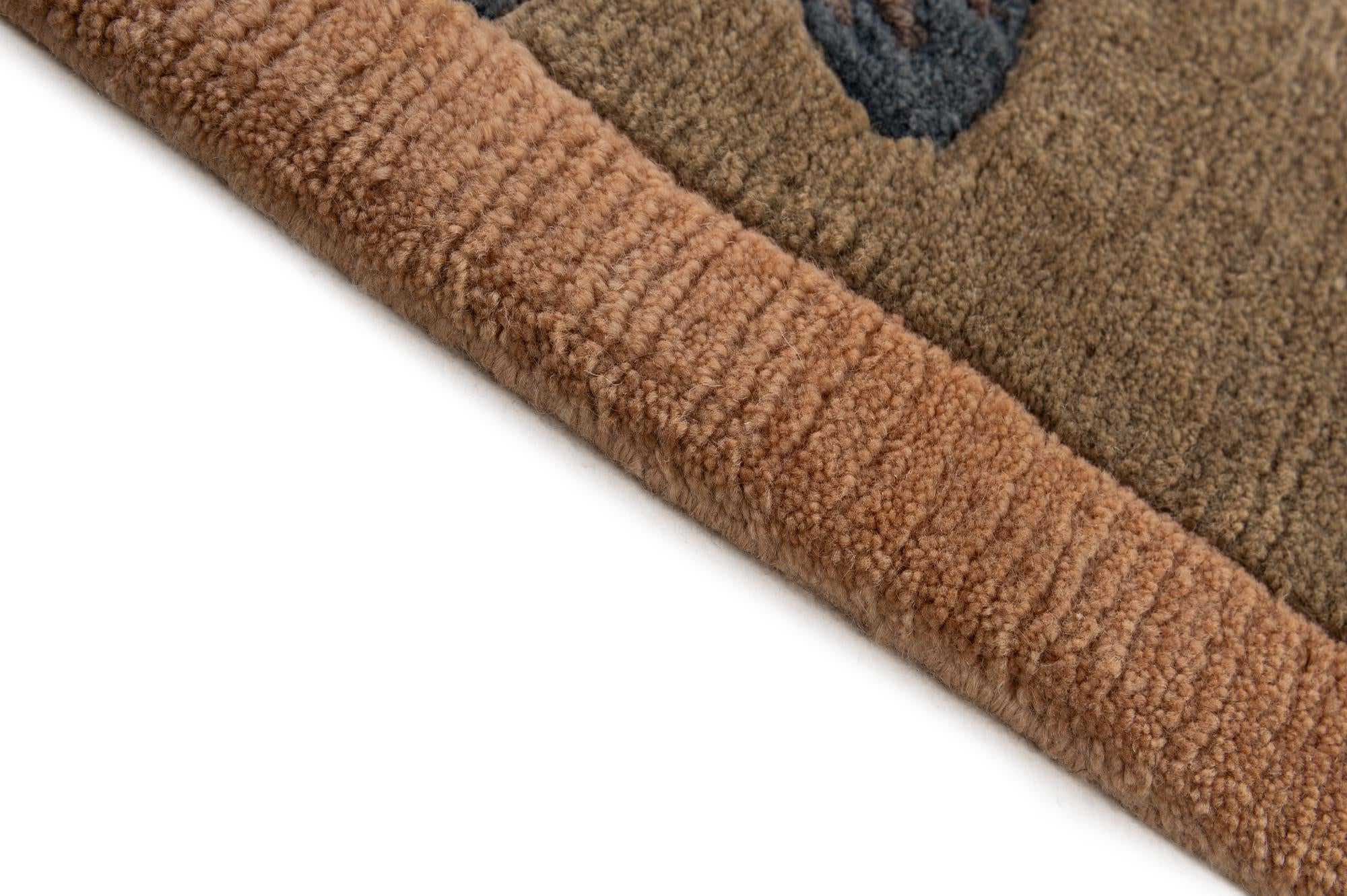 8' 2 x 11' 4 Hand Knotted Nepal Wool Rug