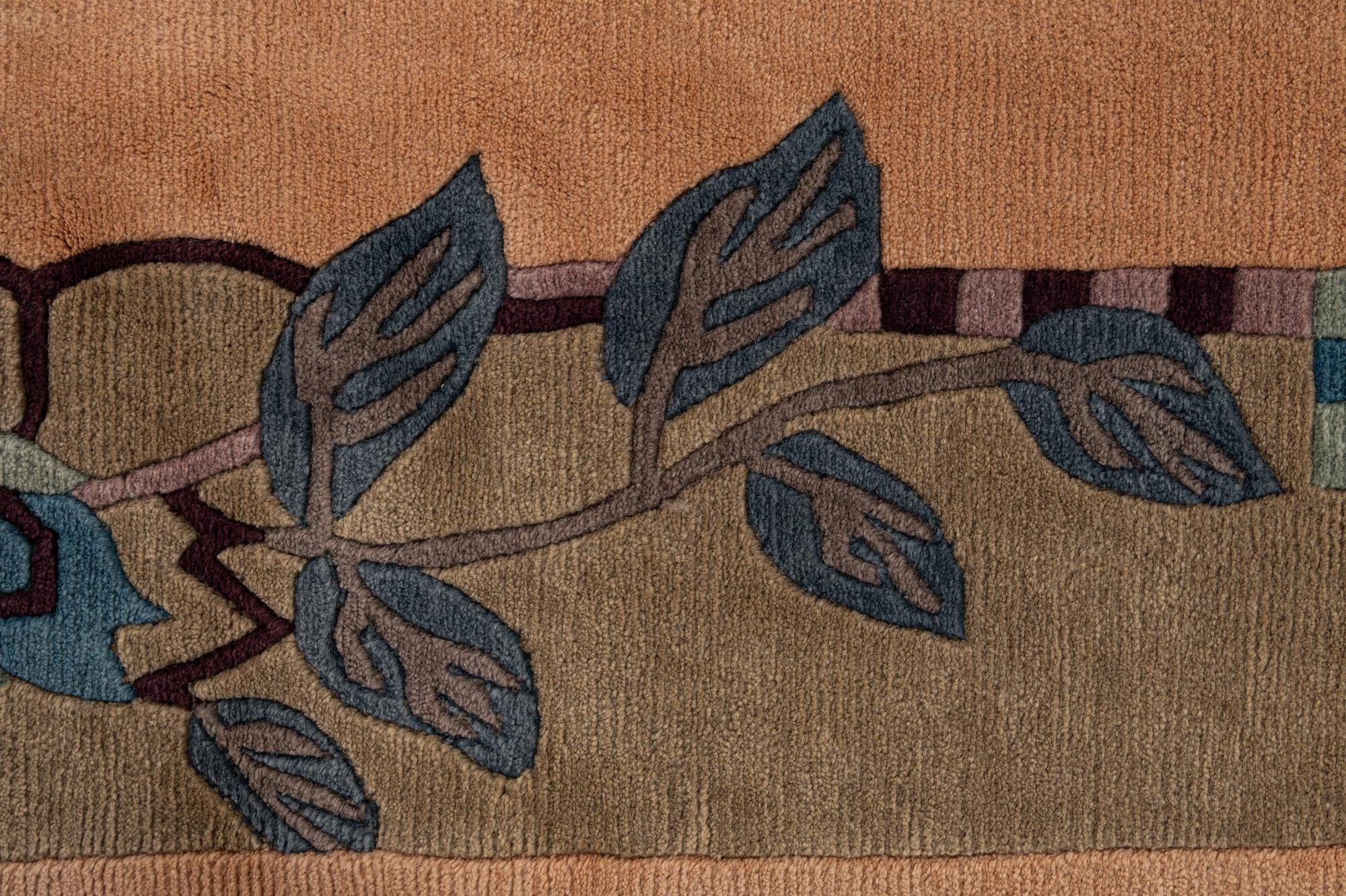 8' 2 x 11' 4 Hand Knotted Nepal Wool Rug