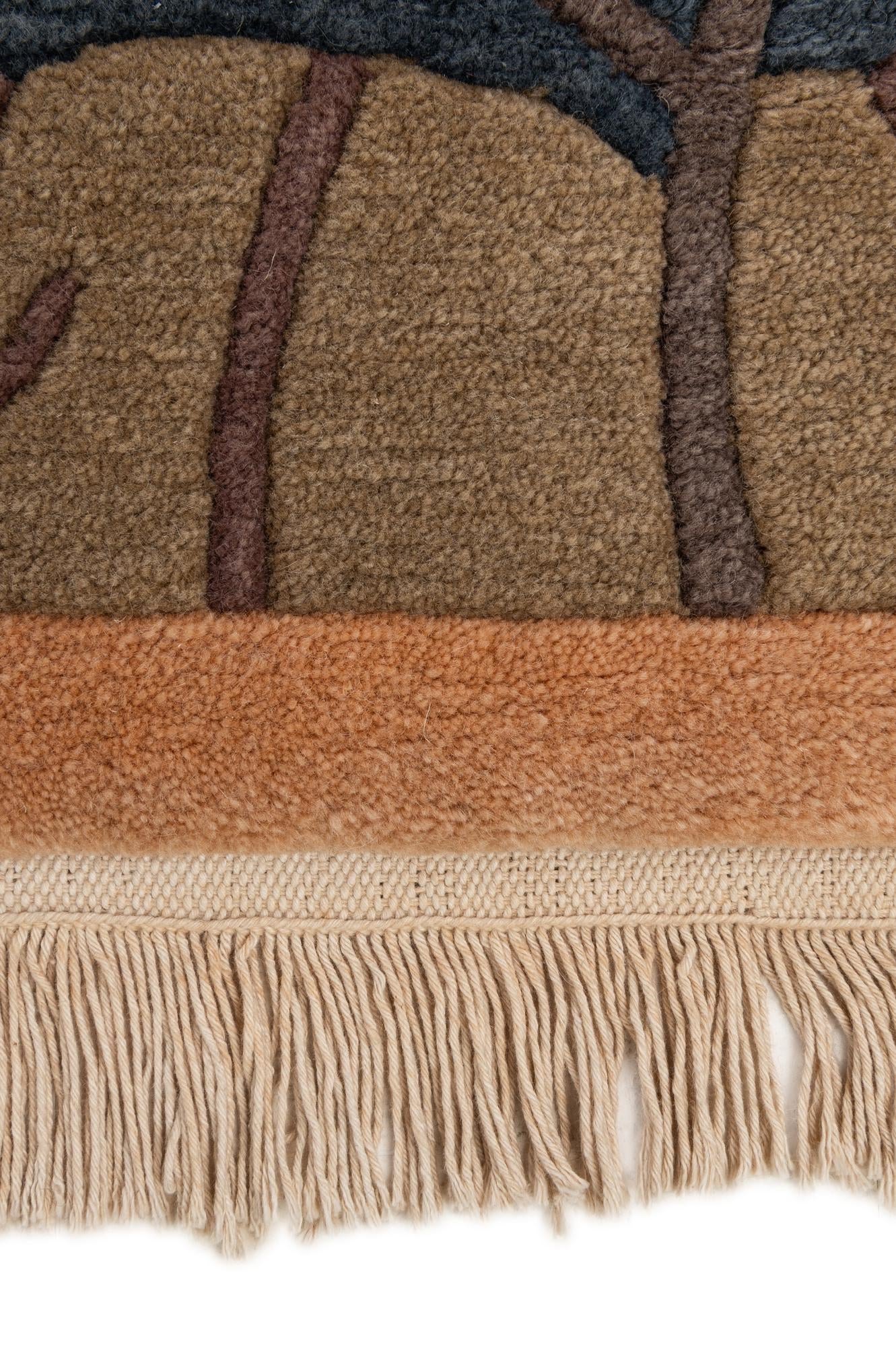8' 2 x 11' 4 Hand Knotted Nepal Wool Rug