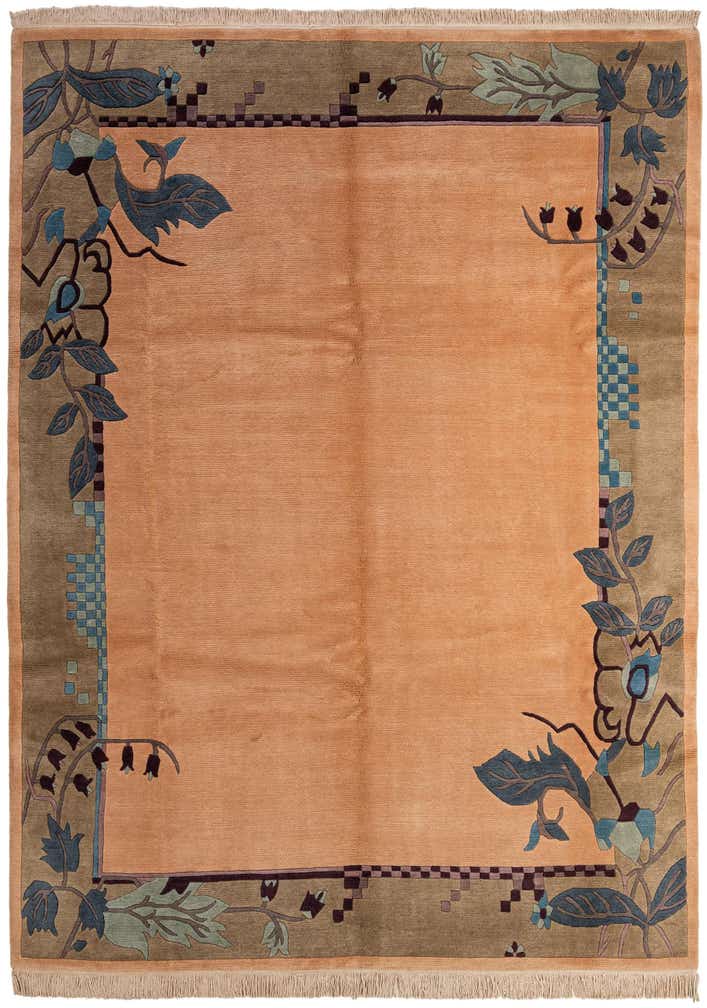 8' 2 x 11' 4 Hand Knotted Nepal Wool Rug