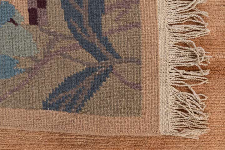6' 3 x 9' 1 Hand Knotted Nepal Wool Rug