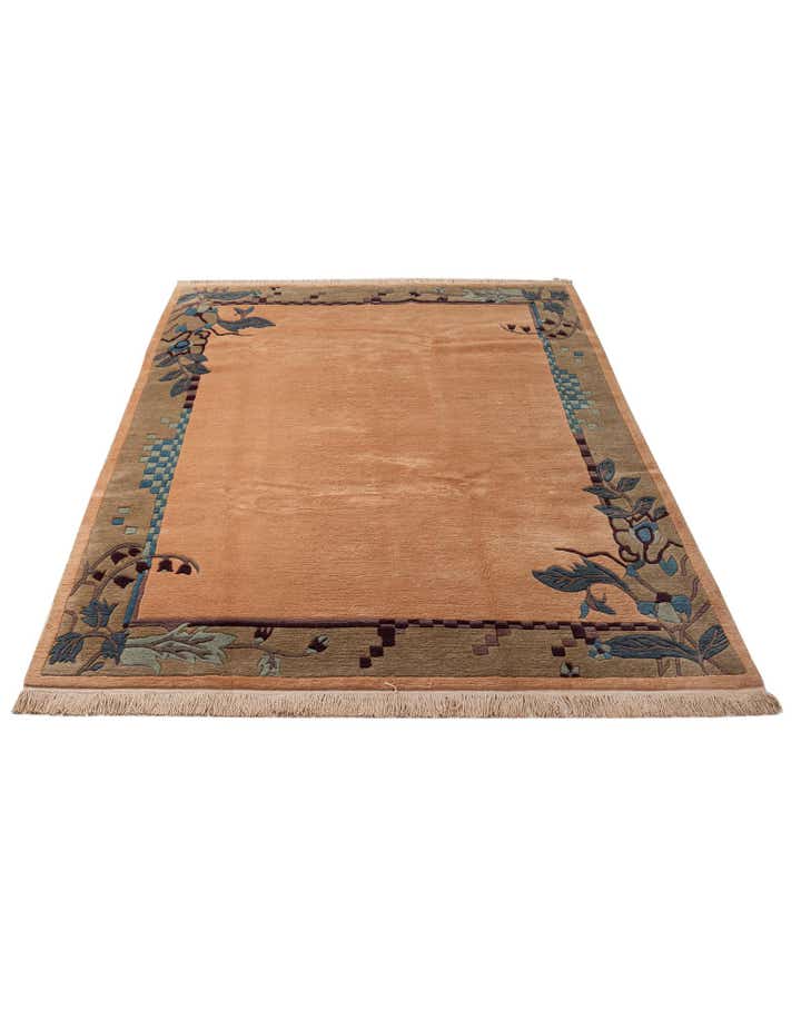 6' 7 x 9' 8 Hand Knotted Nepal Wool Rug