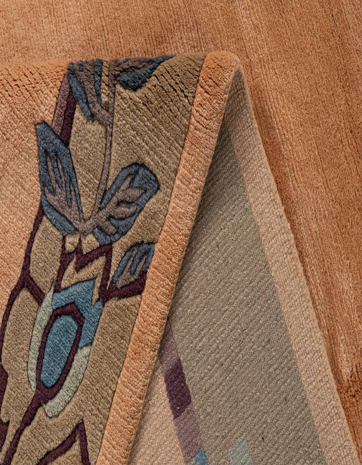 Detail image of 6' 7 x 9' 8  Hand Knotted Nepal Wool Rug