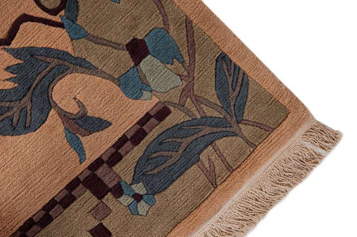 6' 7 x 9' 8 Hand Knotted Nepal Wool Rug