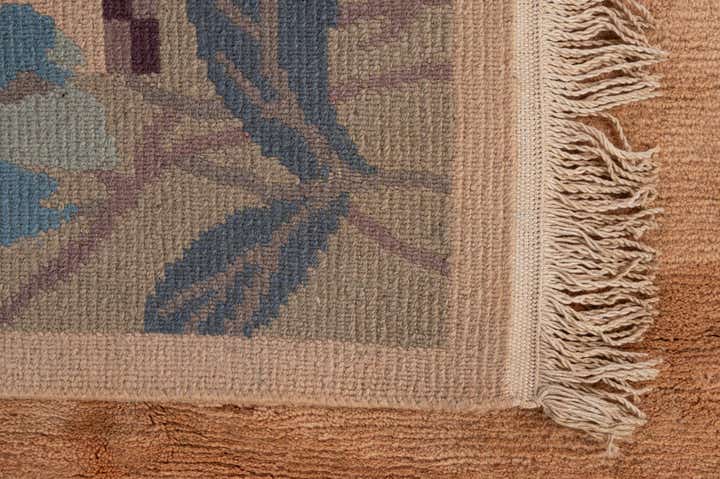 6' 7 x 9' 8 Hand Knotted Nepal Wool Rug