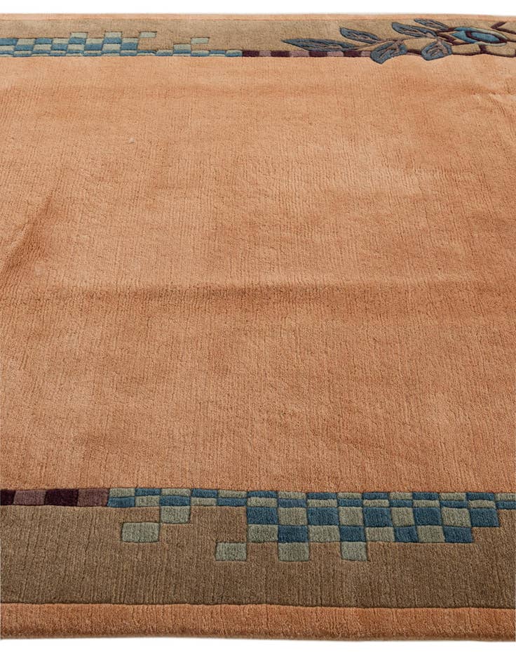 Detail image of 6' 7 x 9' 8  Hand Knotted Nepal Wool Rug