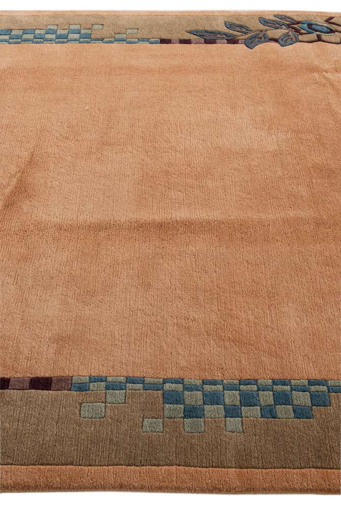 6' 7 x 9' 8 Hand Knotted Nepal Wool Rug