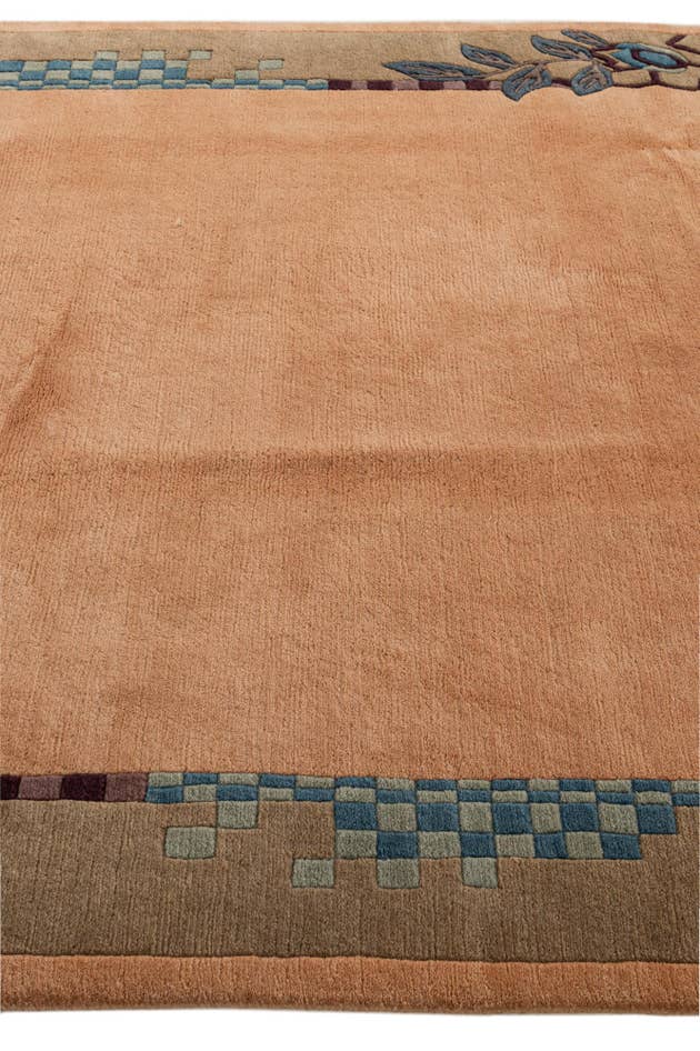 Detail image of 6' 7 x 9' 8 Hand Knotted Nepal Wool Rug