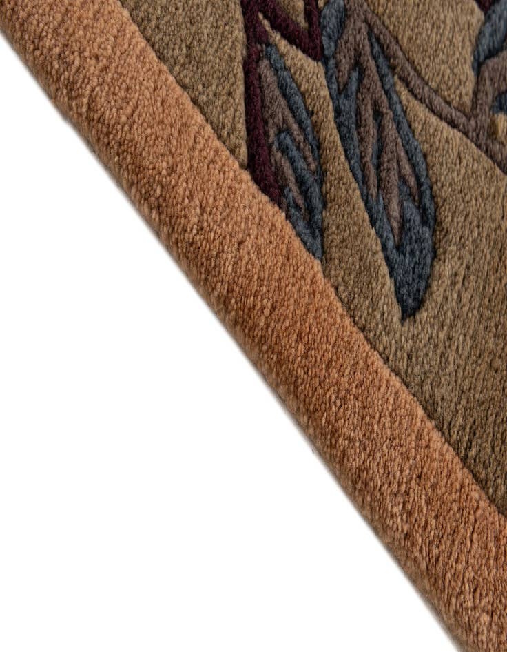 Detail image of 6' 7 x 9' 8  Hand Knotted Nepal Wool Rug