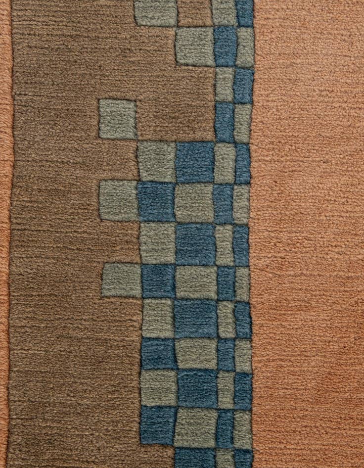Detail image of 6' 7 x 9' 8  Hand Knotted Nepal Wool Rug