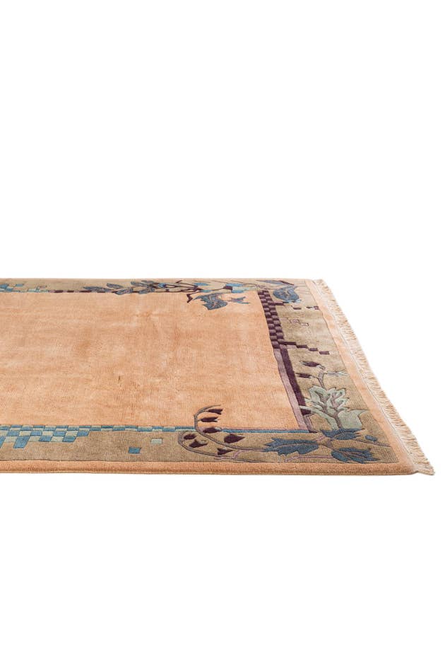 Detail image of 6' 7 x 9' 7 Hand Knotted Nepal Wool Rug