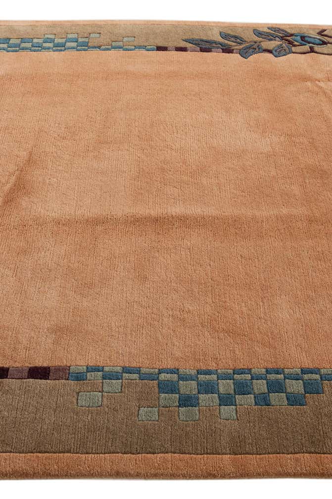 6' 7 x 9' 7 Hand Knotted Nepal Wool Rug