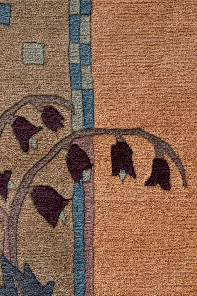 6' 7 x 9' 7 Hand Knotted Nepal Wool Rug