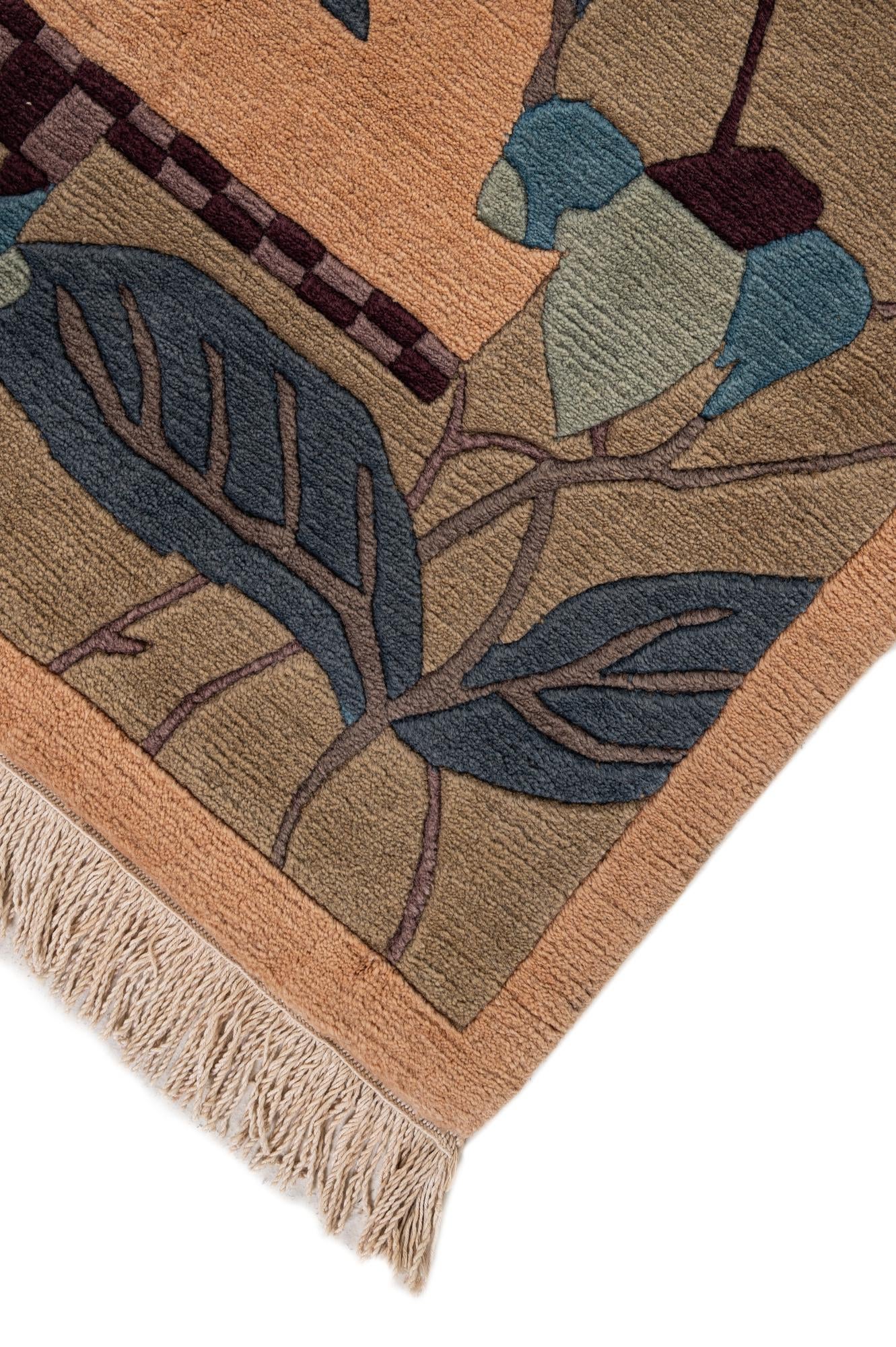 8' 2 x 11' 1 Hand Knotted Nepal Wool Rug