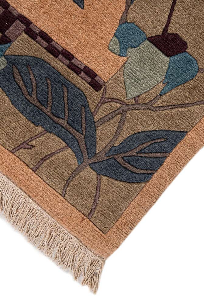 8' 2 x 11' 1 Hand Knotted Nepal Wool Rug