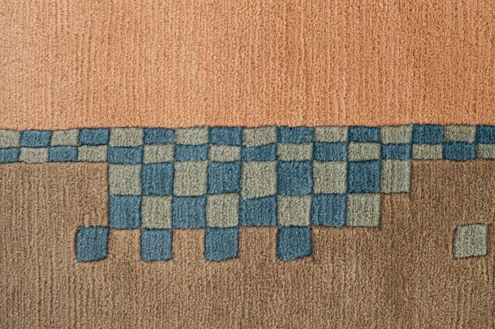 8' 2 x 11' 1 Hand Knotted Nepal Wool Rug