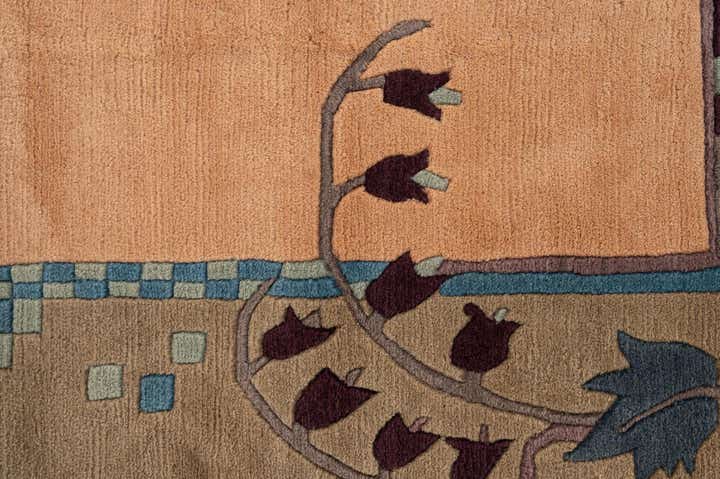 8' 2 x 11' 1 Hand Knotted Nepal Wool Rug