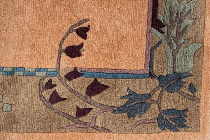 6' 5 x 9' 4 Hand Knotted Nepal Wool Rug