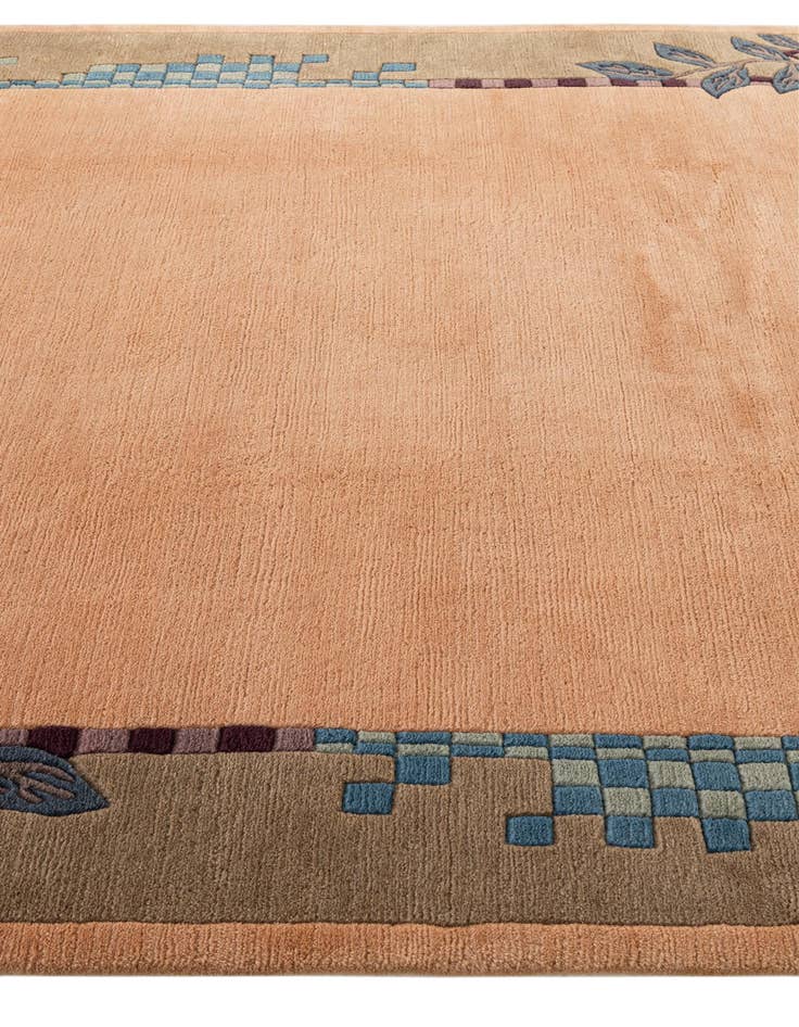 Detail image of 6' 5 x 9' 4  Hand Knotted Nepal Wool Rug