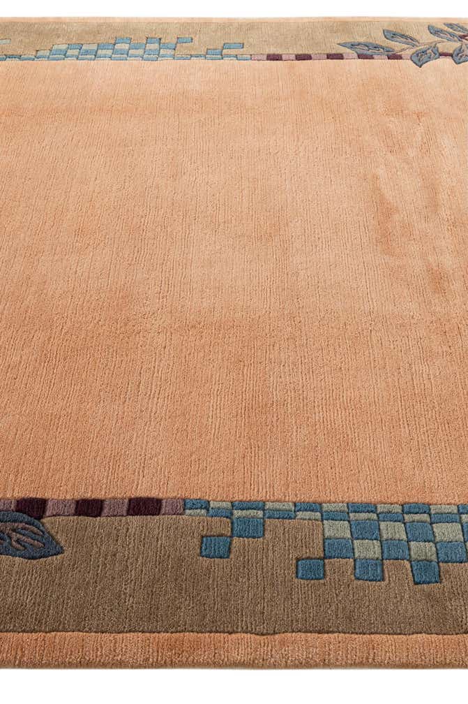 6' 5 x 9' 4 Hand Knotted Nepal Wool Rug