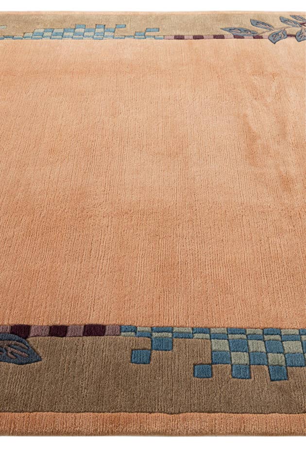 Detail image of 6' 5 x 9' 4 Hand Knotted Nepal Wool Rug