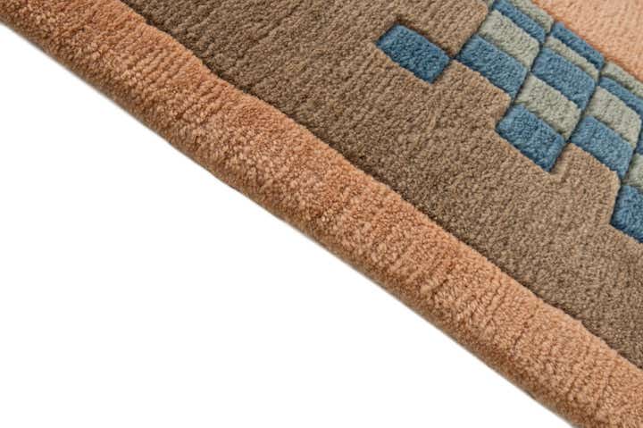 6' 5 x 9' 4 Hand Knotted Nepal Wool Rug
