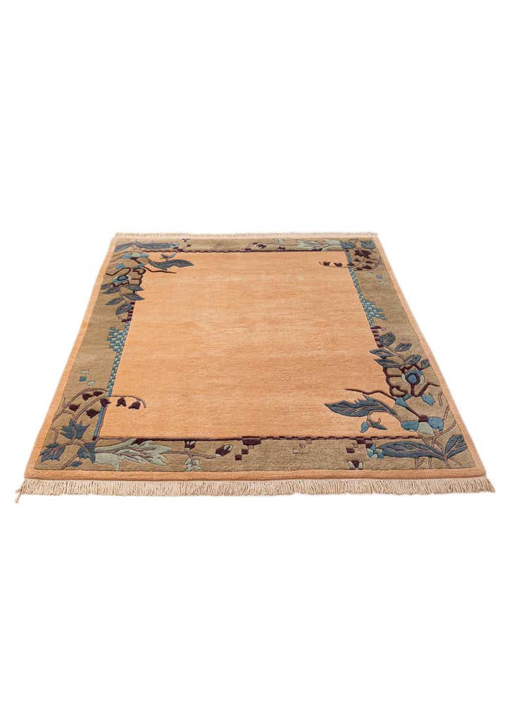 5' 6 x 7' 7 Hand Knotted Nepal Wool Rug