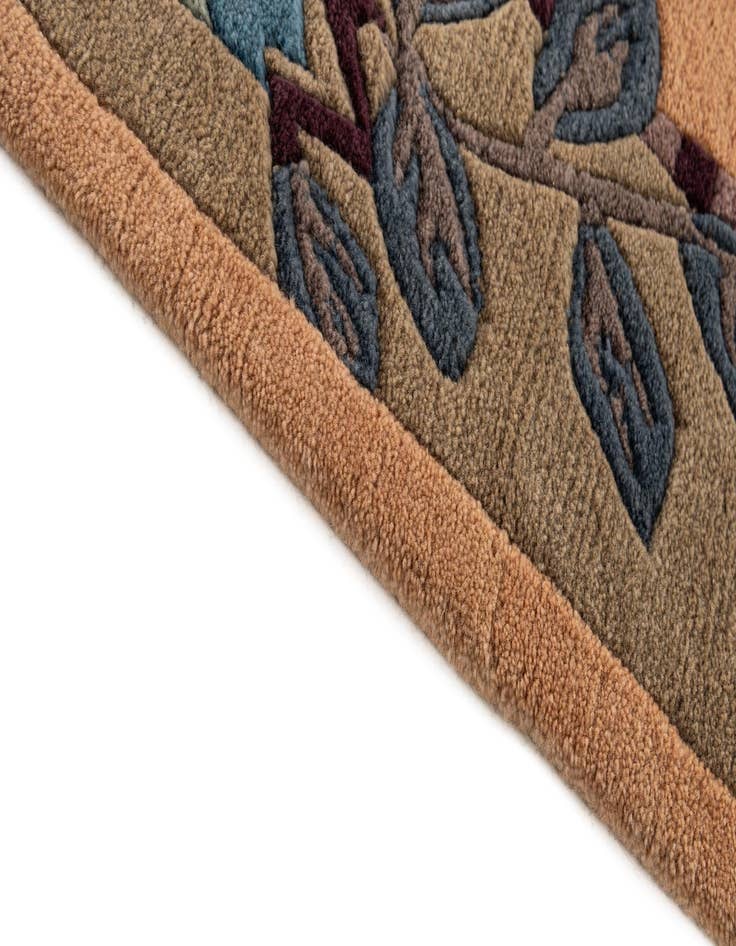 Detail image of 5' 6 x 7' 7  Hand Knotted Nepal Wool Rug